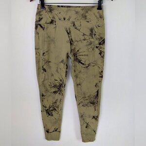 Alphalete Alphalux Force Leggings Size Small High Rise Cactus Green Workout Gym